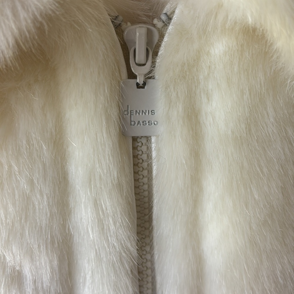 Dennis basso faux fur coat - Picture 2 of 8